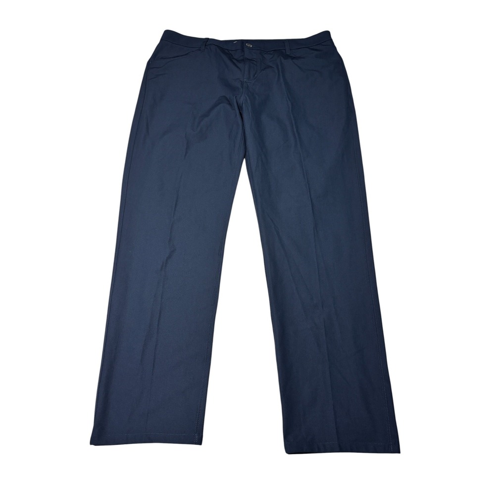 Vuori Meta Pants Mens 38X30 Navy Blue Technical Five-Pocket Performance V430